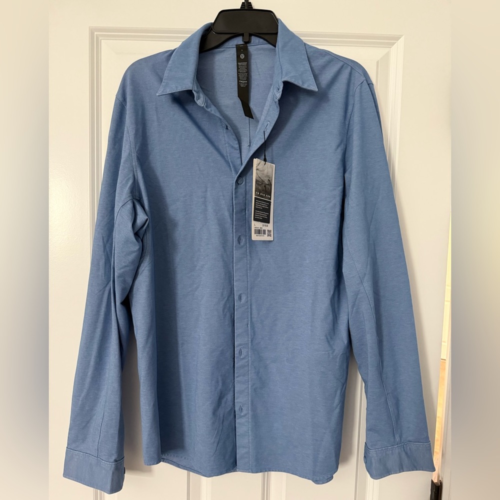 NWT Lululemon Commission Long Sleeve Shirt